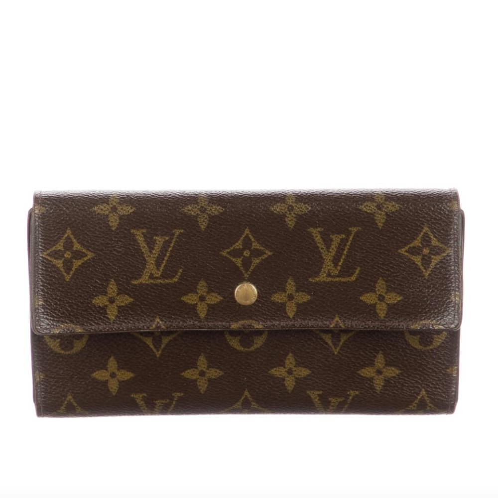 LOUIS VUITTON Vintage 2004 Porte Trésor International Wallet